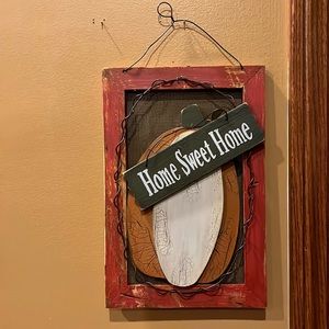 🤑SALE 3 for $20!🤑
“Home Sweet Home” Autumn farmhouse decor